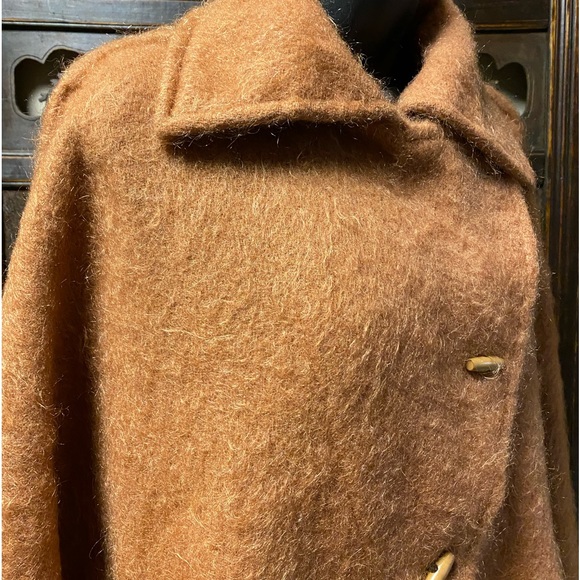 Vintage Guy Laroche “Diffusion”Paris. Mohair cape Circa 198O - Picture 3 of 10